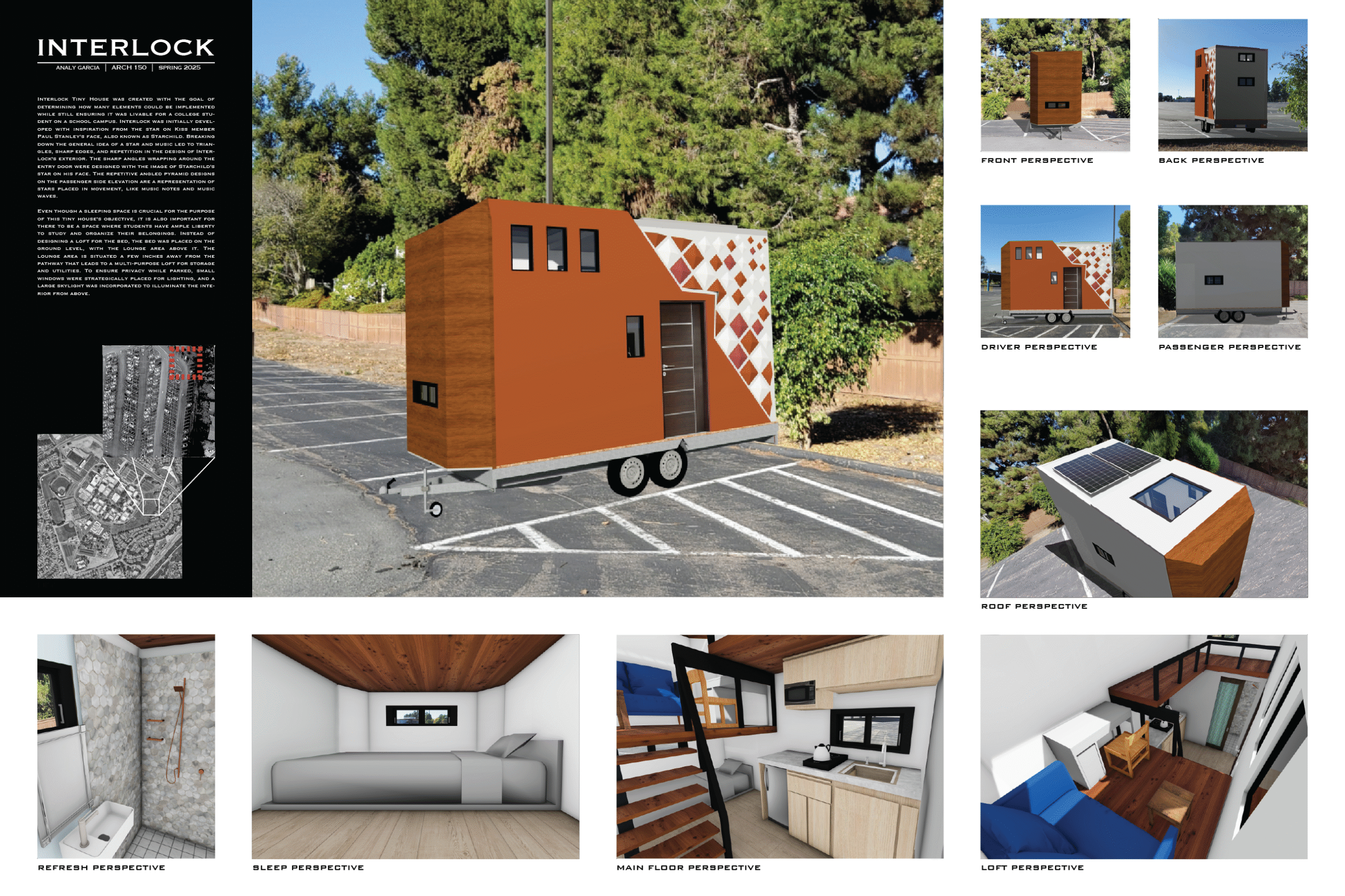 Tiny House presentation board
